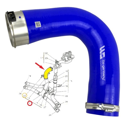 Verstärkter turboschlauch - verstärkter,