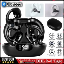Ear-Clip Kopfhörer Ohrclip-Ohrhörer Bluetooth 5.3 Wireless Headphones Earbuds DE