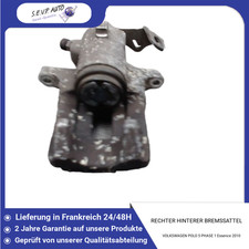 🇩🇪 RECHTER HINTERER BREMSSATTEL ➤ VOLKSWAGEN POLO 5 PHASE 1 ESSENCE
