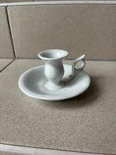 alter Porzellan Kerzenhalter