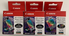 9x original canon bci-12 bk c