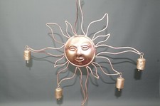 Metall sonne wanddekoration - metall,
