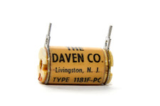 MIL spec Wire Wound Resistor by "The Daven" type 1181F-PC, 326 kOhm / 1 W, NOS