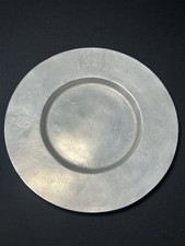 Zinnteller Breitrandteller