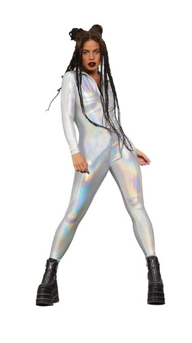 Irisierender silber metallic - irisierender,