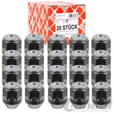 20x FEBI RADMUTTER ALUFELGEN