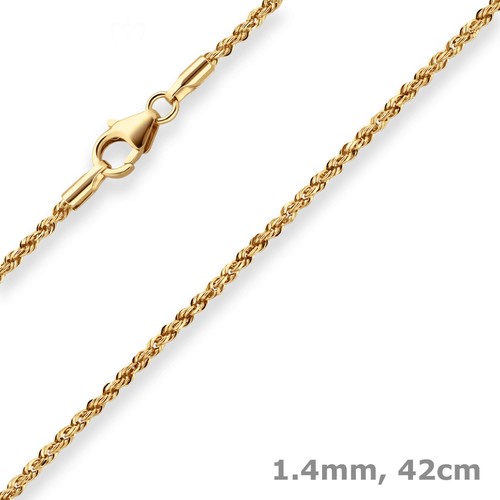 4mm kordelkette massiv - 1,4mm,