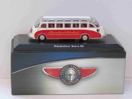 Die cast bus kassbohrer - bus, setra