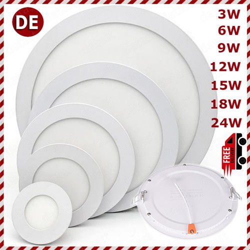Led bad einbaustrahler panel - bad,