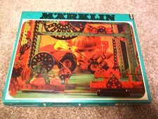 MÄRKLIN, 1031 BAUKASTEN METALLBAUKASTEN, AUGENSCHEINLICH UNBESPIELT IN OVP