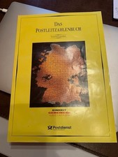 PLZ Bücher Das Postleitzahlenbuch nach Nummern UND ABC GEBRAUCHT