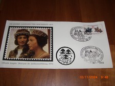 Jubiläums-Briefmarke, Sammlerstück, 500 Jahre Landshuter Hochzeit, Niederbayern.