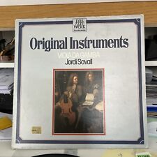 VIOLA DA GAMBA LP JORDI SAVALL R366