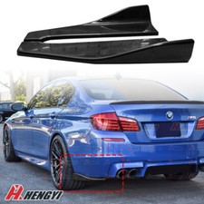 Gloss Black Rear Bumper Side