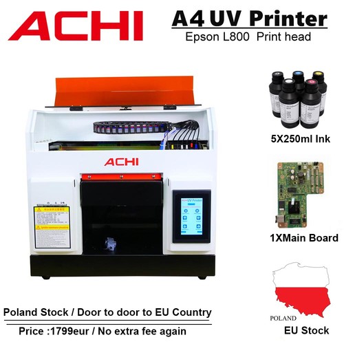 Achi flated printer - a4, uv