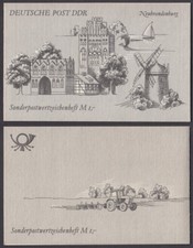 Ddr 1990 briefmarkenheft - ddr-1990:,