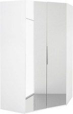 Eckschrank Level Kleiderschrank 120x120cm Ausführung wählbar Spiegel 2-türig