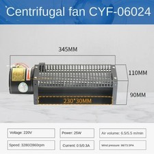 CYF-06043 Querstromventilator