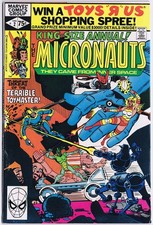 MICRONAUTS ANNUAL # 2 US Comic
