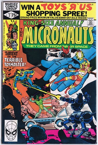 Micronauts annual us comic - 2,