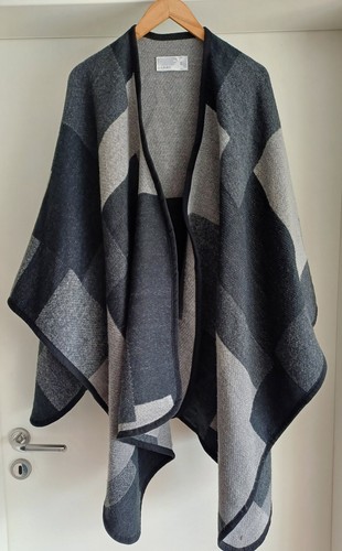 Poncho überwurf grautöne - poncho/Überwurf,,