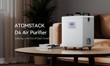 Used AtomStack D4 Desktop Air Purifier