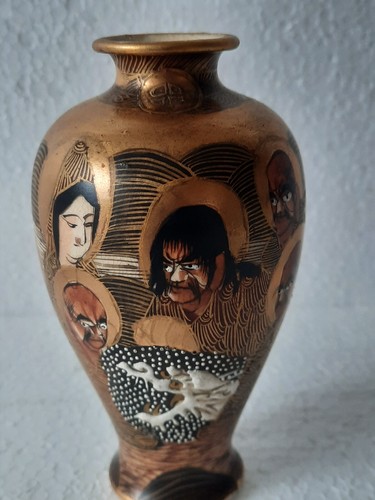 Kleine satsuma vase japan - kleine,