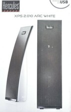 Hercules XPS 2.0 10 Arc Lautsprecher Boxen weiß Soundsystem PC Büro 4780686