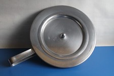 US Army Bettpfanne, Stechbecken, Nachttopf, Schieber mit Deckel aus Edelstahl