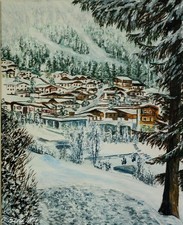 Eigenes Acrylbild. Leinwand