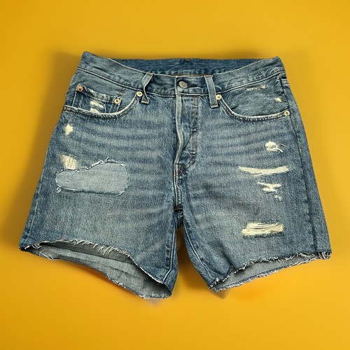 Levi 501 hotpant - 501, destroyed