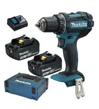 Makita DDF482RFJ Akku-Bohrschrauber 18V, 3Ah, Inkl. 2 Akkus und Ladegerät