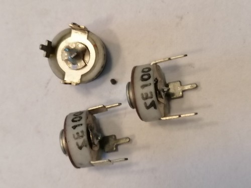 Trimm kondensator - 3x, trimm-kondensator