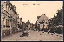 Rosswein, Bahnhofstrasse mit Geschäft, Ansichtskarte 
