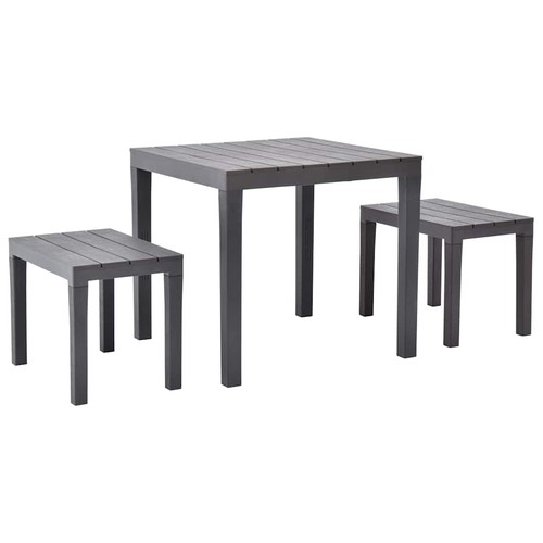 Gartentisch bank kunststoff - gartentisch,