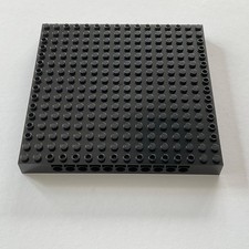 Lego Technic Platte 16x16 mit seitlichen Löchern schwarz NEU 65803 Art Mosaik