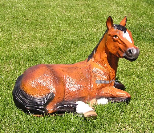 Pferd stahl statue deko - stahl,