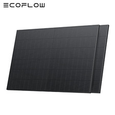 ECOFLOW Balkonkraftwerk Starre Solarpanel 2×400W Balkon Photovoltaik Solarmodul