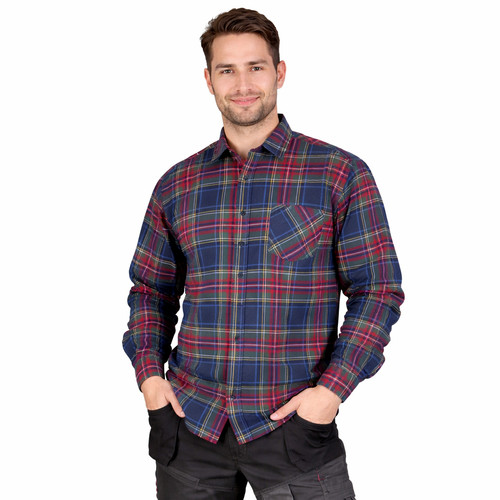 Flanellhemd arbeitshemd - flanellhemd,