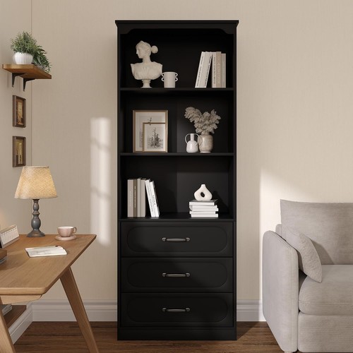 Schubladen holzregal 178cm - holzregal,