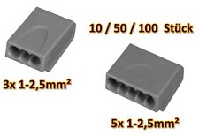 Steckklemmen Klemmen