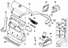 Original BMW Luftführung 3er