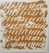 Günther Uecker handsigniert