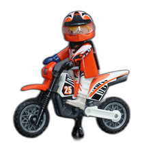 Playmobil Biker Mann auf