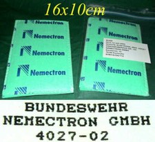 NEMECTRON Viskoseüberzug Gr.100 Schutz Elektrode Cover Protection Electrode 4027