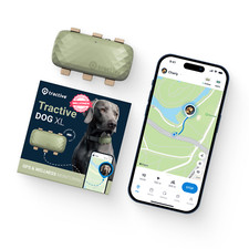 Tractive DOG XL | GPS für Hunde & Health Tracker - Grün | Neu