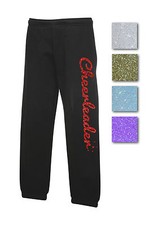 Jogginghose glitzer Aufdruck