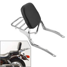 Abnehmbar Rückenlehne Sissybar Gepäckträger für Yamaha XV125 250 Virago 88-11 10
