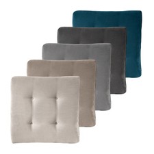 2er Set Sitzkissen Wasserabweisend Terrasse Balkon Stuhlpolster Auflage 40x40cm