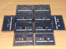 10x TDK SF 90  *unbeschriftet* MC Tape alte Version